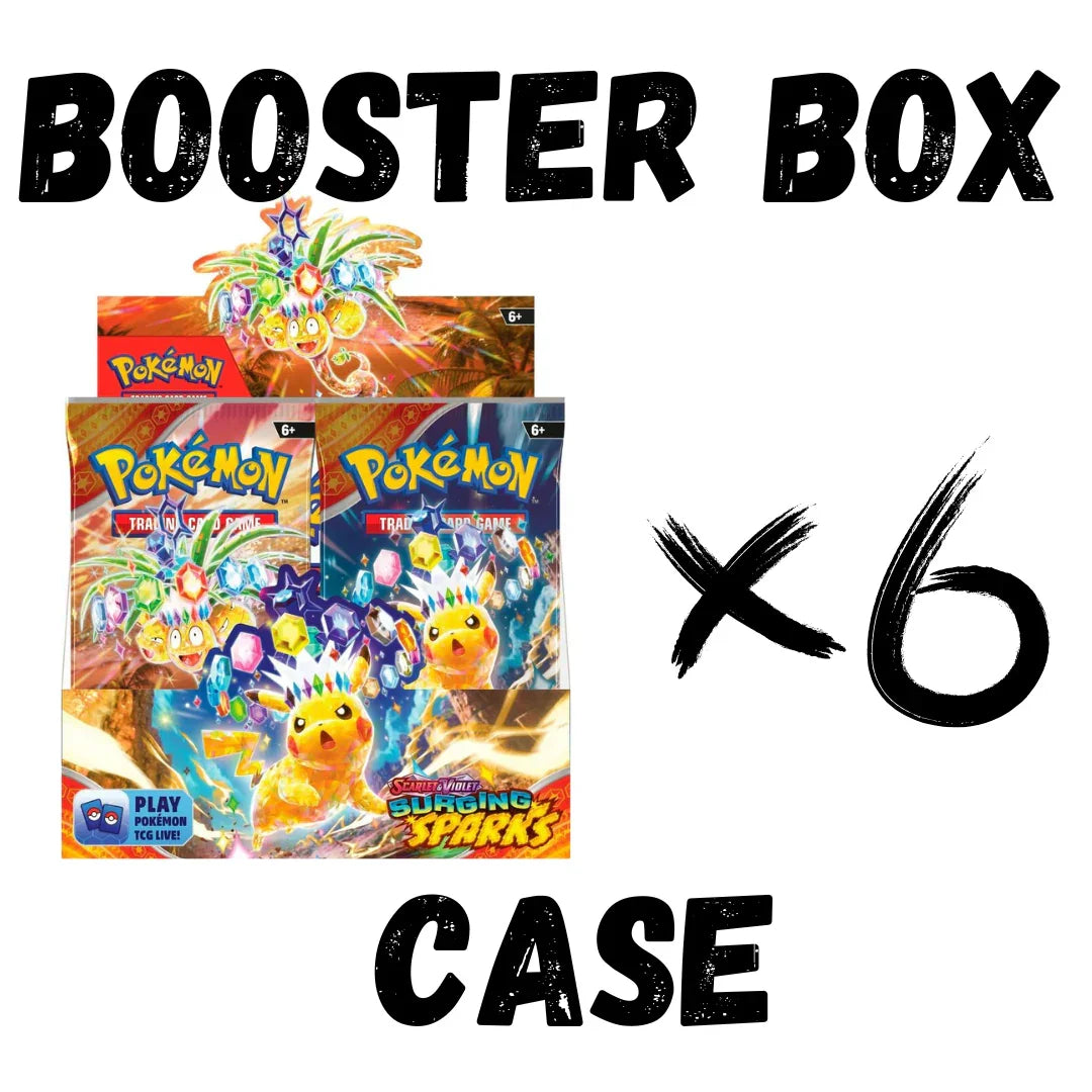 Surging Sparks Booster Box Case (6 BOOSTER BOX) TCG.DailyCardFever Surging Sparks Booster Box Case (6 BOOSTER BOX) TCG.DailyCardFever