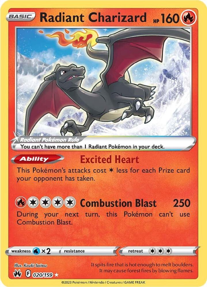 Radiant Charizard - SWSH: Crown Zenith
