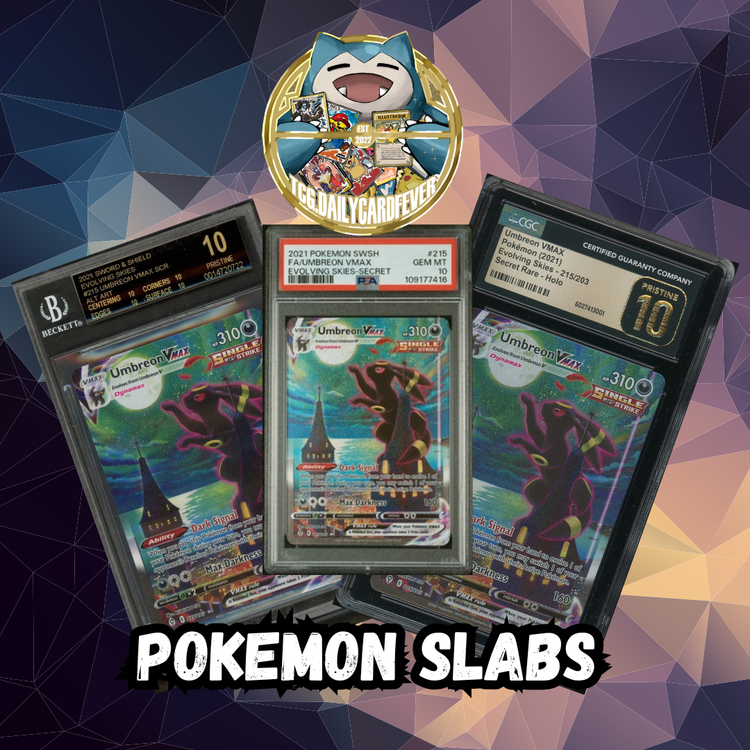 Pokemon Graded Card (SLABs)