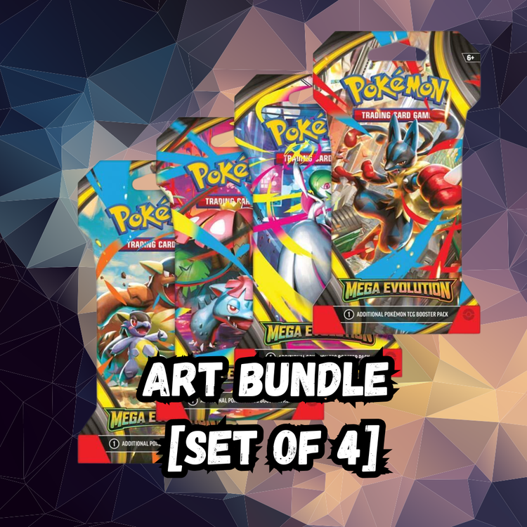 Sleeved Booster Pack Art Bundle [Set of 4]