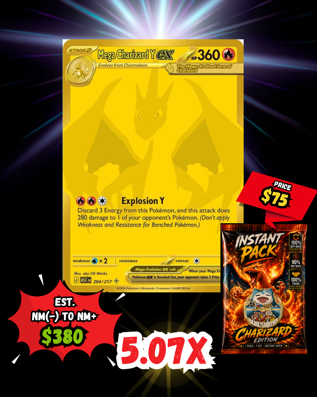 INSTANT PACK — CHARIZARD EDITION