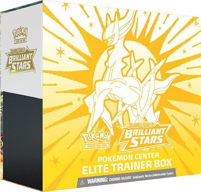 Brilliant Stars Pokemon Center Elite Trainer Box (Exclusive) - TCG.DailyCardFever