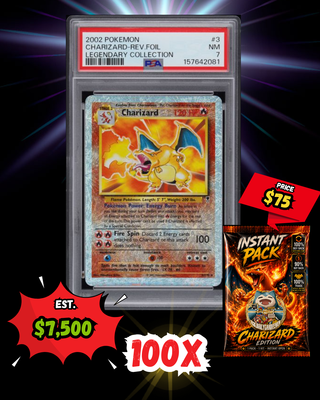 INSTANT PACK — CHARIZARD EDITION