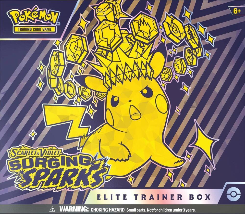 Surging Sparks Elite Trainer Box - TCG.DailyCardFever