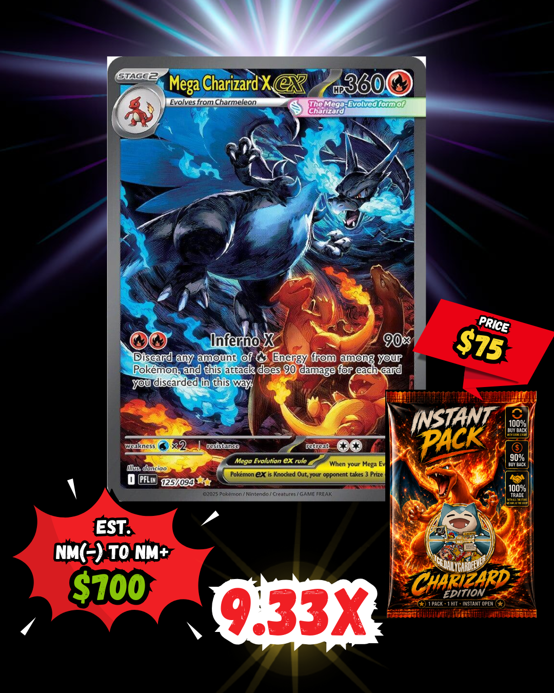 INSTANT PACK — CHARIZARD EDITION