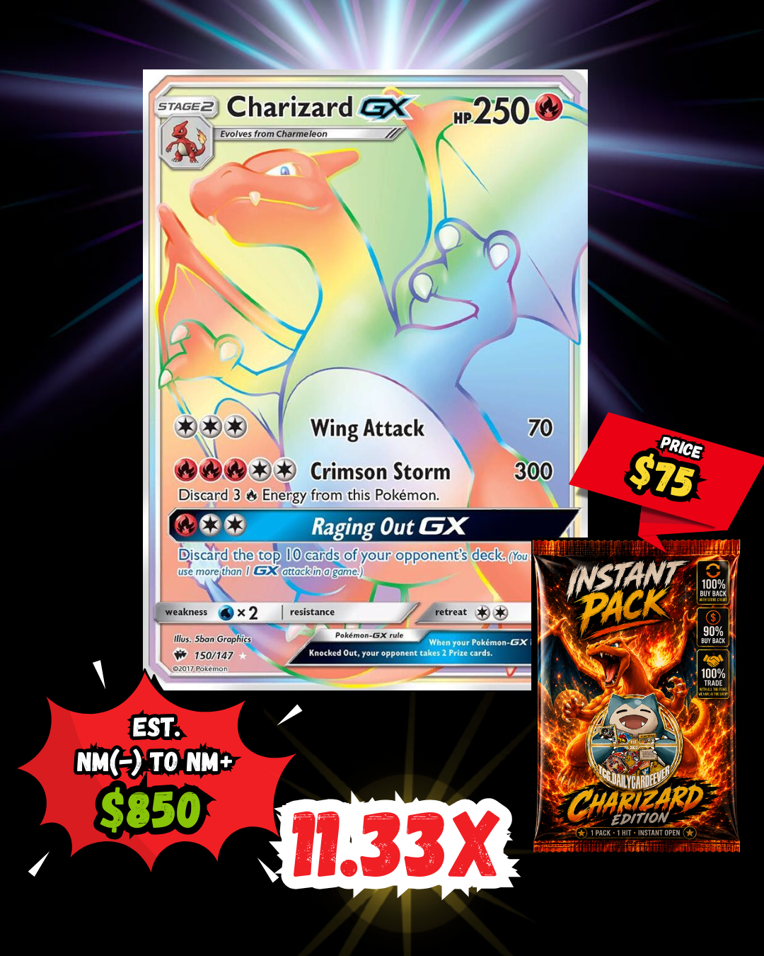 INSTANT PACK — CHARIZARD EDITION