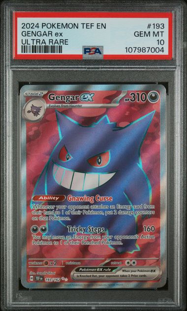 GENGAR ex ULTRA RARE #193 (PSA 10)