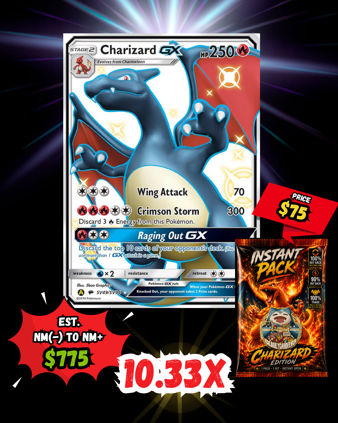 INSTANT PACK — CHARIZARD EDITION