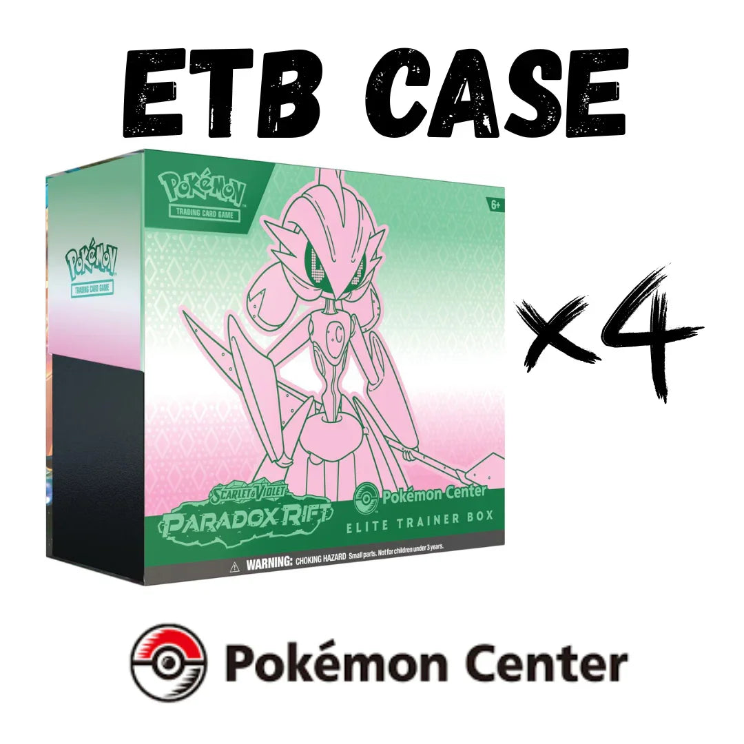 Paradox Rift Pokemon Center Elite Trainer Box (Exclusive) [Iron Valiant] - CASE