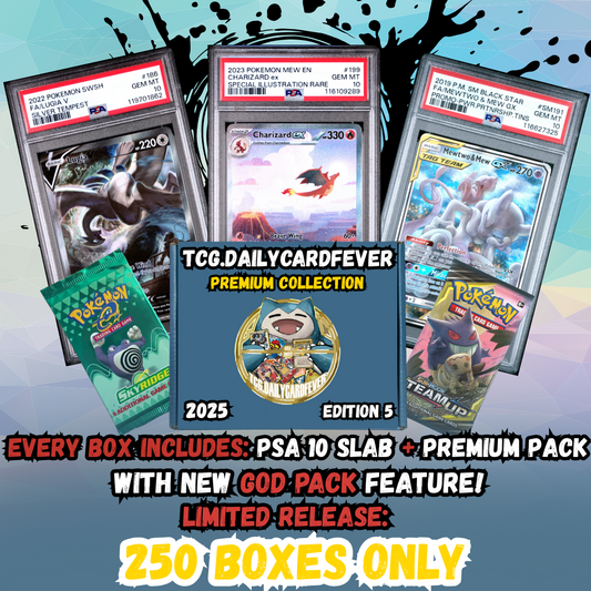 PREMIUM COLLECTION BOX 2026 TCG.DailyCardFever PREMIUM COLLECTION BOX 2026 TCG.DailyCardFever
