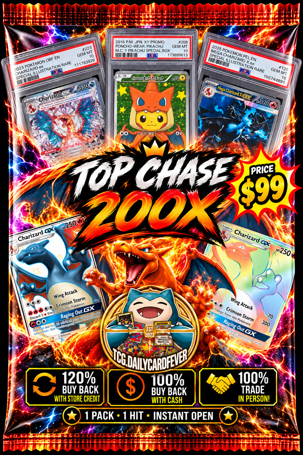 INSTANT PACK — CHARIZARD EDITION