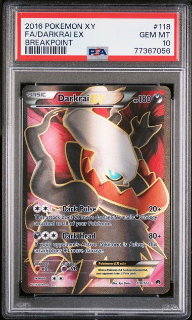 DARKRAI EX #118 - PSA 10